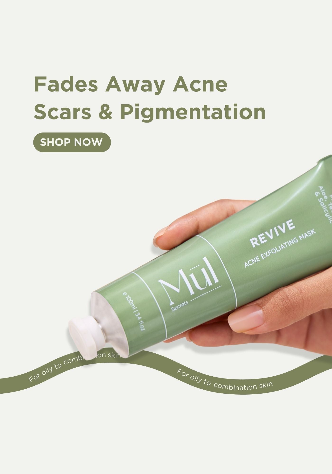 fade acne scars and pigmentation with revive facemask